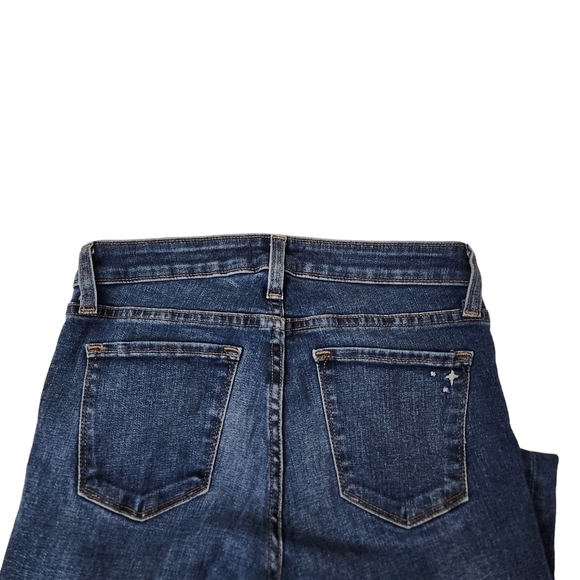 Big Star Jeans Womens 28 Blue Alex Skinny Mid Rise Dark Wash Denim Stretch - Picture 9 of 13